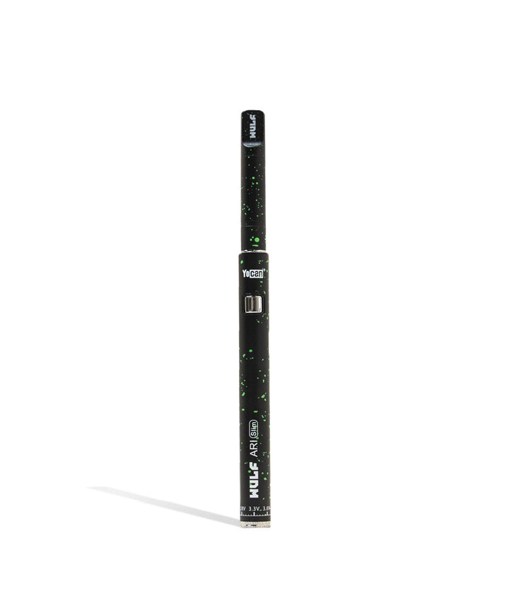 Black Green Spatter Wulf Mods ARI Slim Concentrate Kit on white background