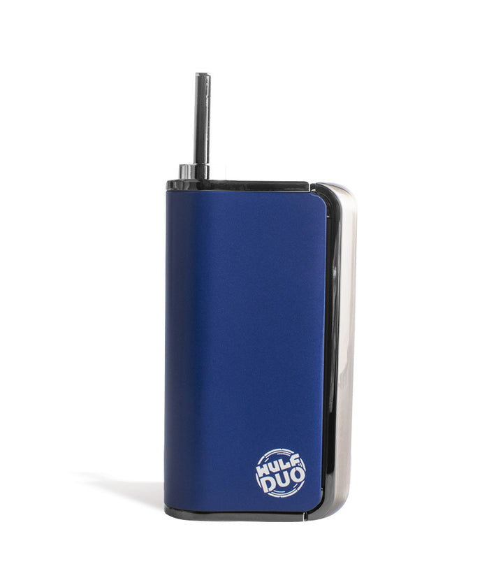 Blue front view Wulf Mods Duo 2 in 1 Cartridge Vaporizer on white background