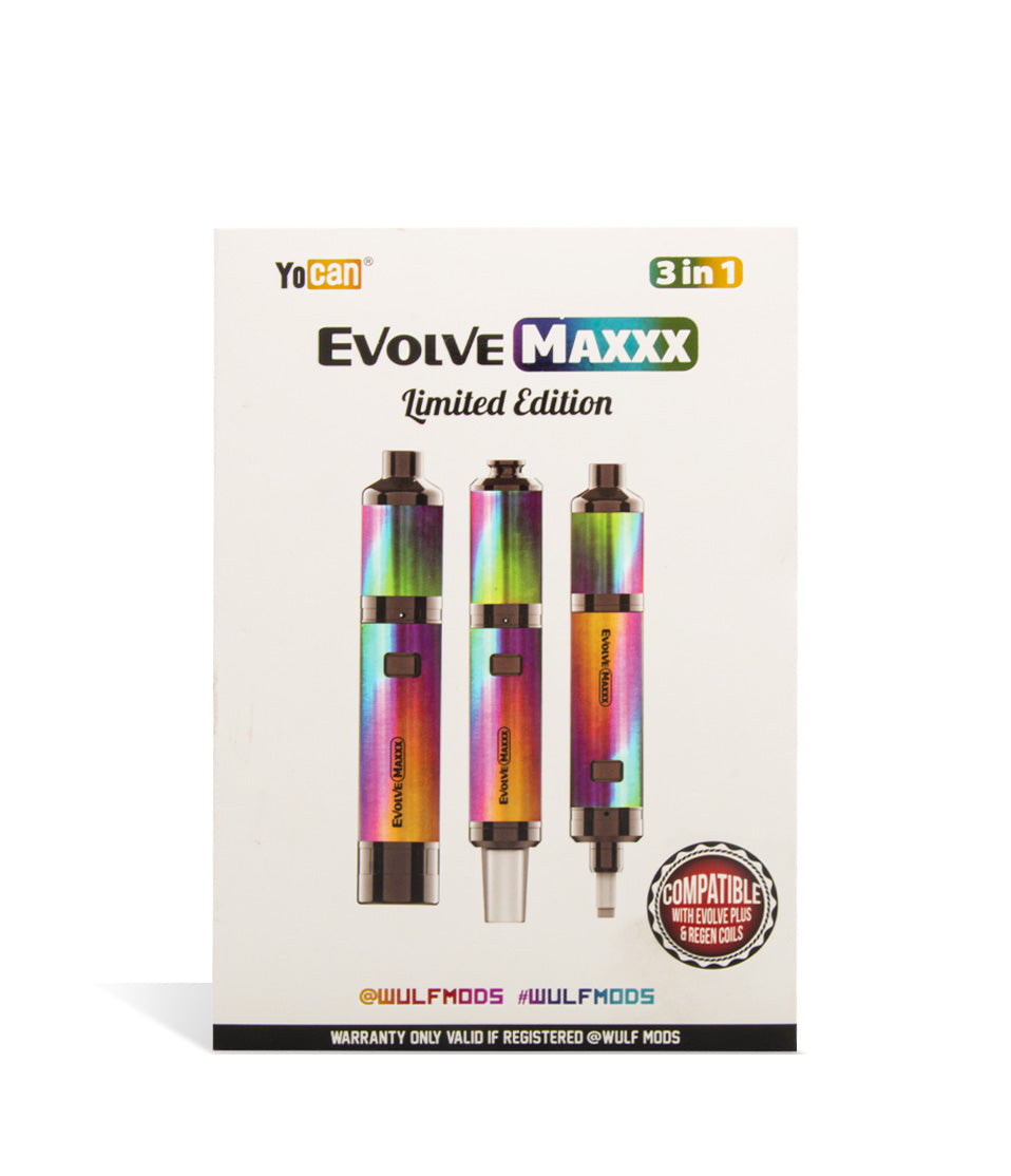 Full Color Wulf Mods Evolve Maxxx 3 in 1 Kit Packaging on White Background